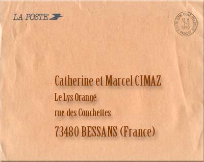 Adresse Marcel CIMAZ